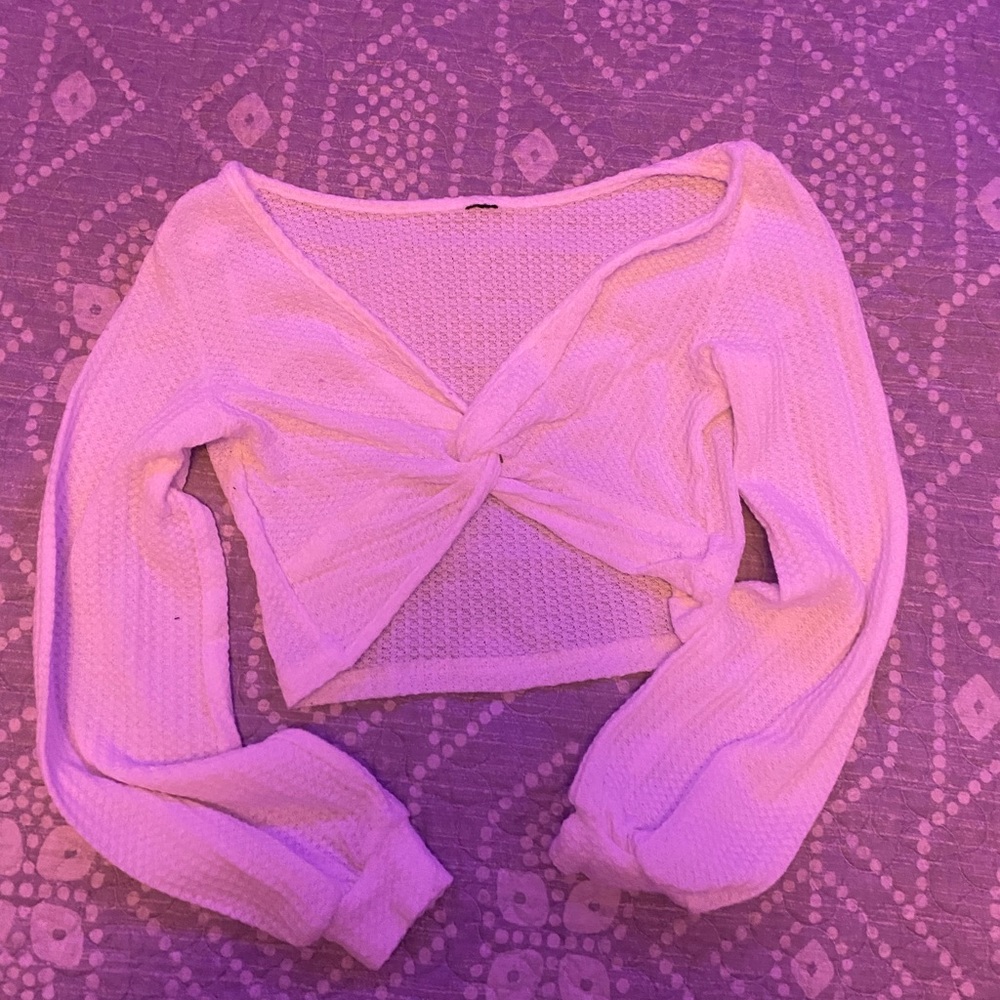 White Crop Top